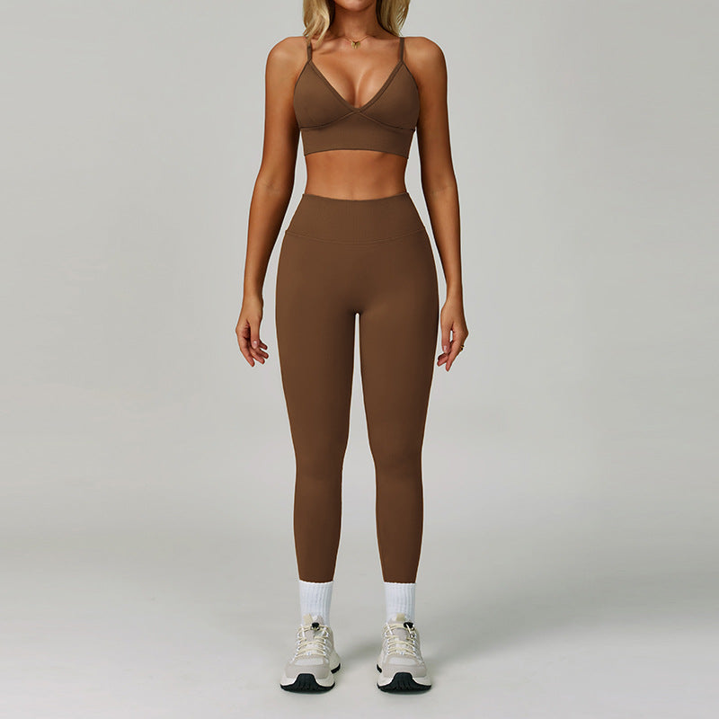Seamless Fitted Yoga Set