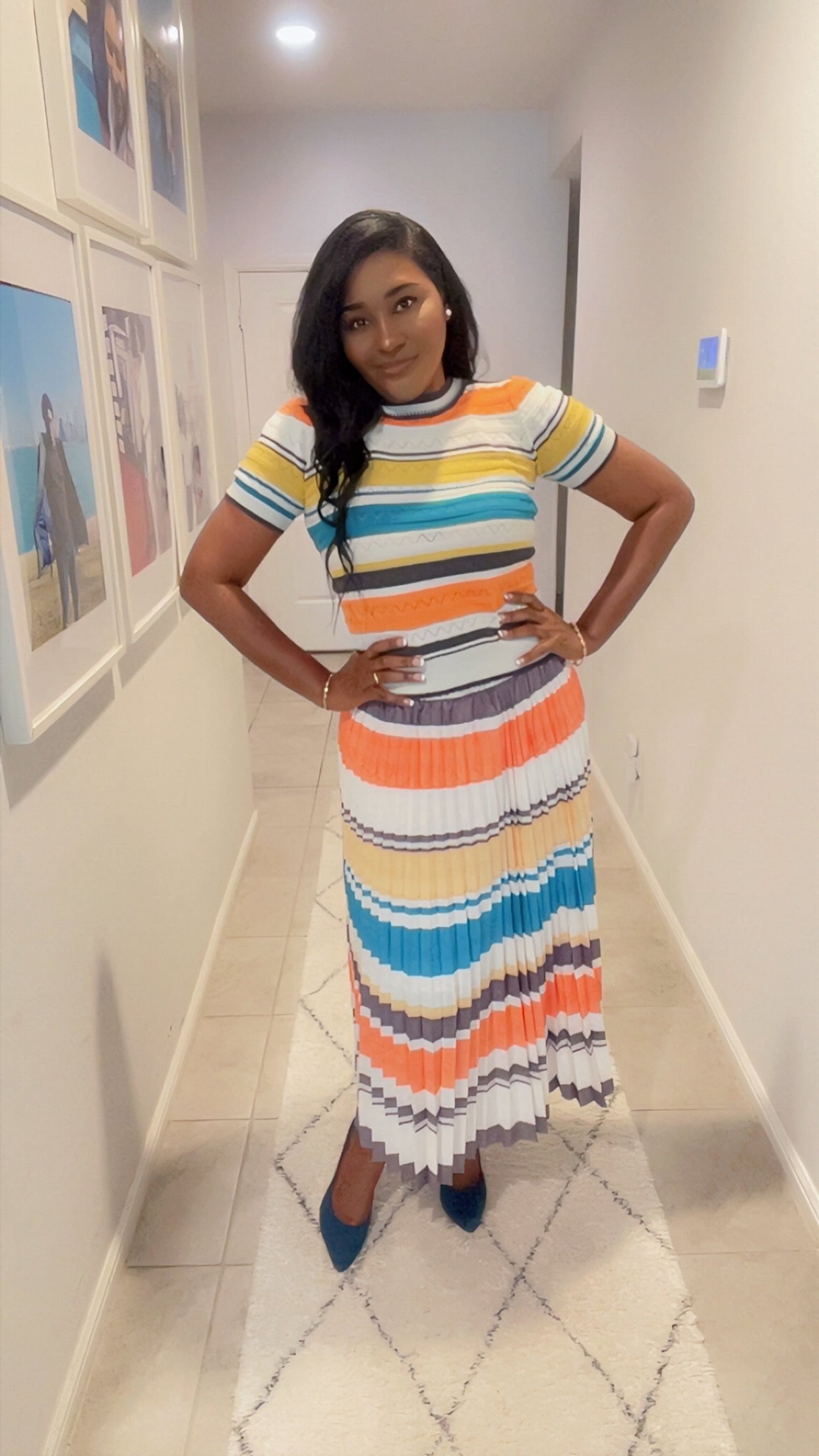Elegant Summer Two-Piece Set